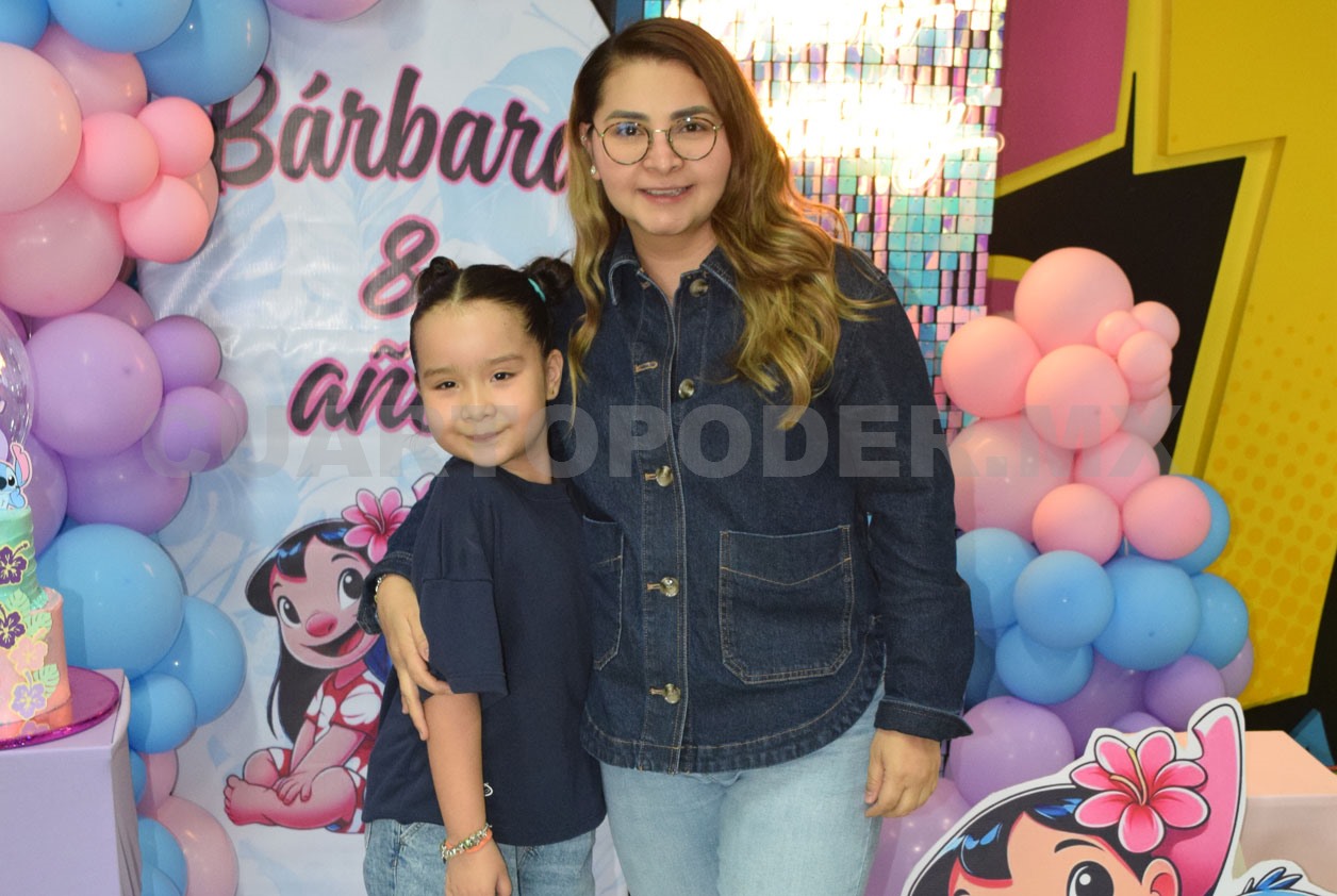 Linda fiesta para Bárbara