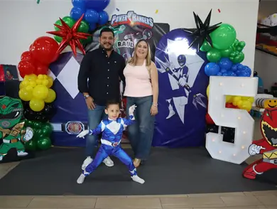 Raulito cumplió 5 años