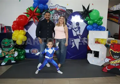 Raulito cumplió 5 años