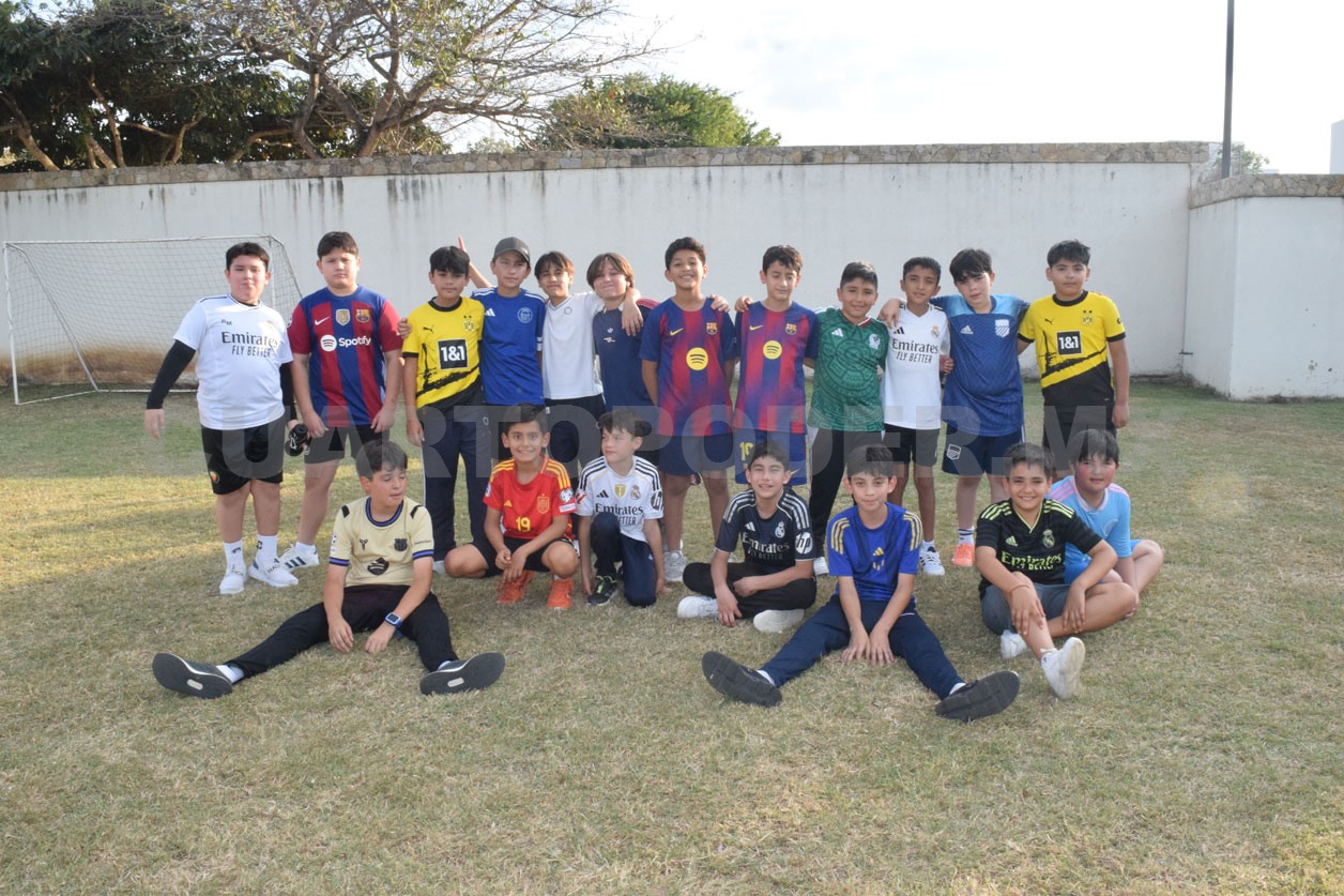 Fiesta futbolera para Rubén