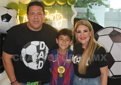 Fiesta futbolera para Rubén