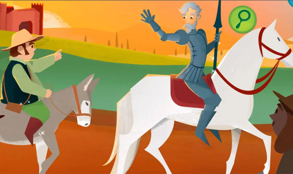 Don Quijote de la Mancha para niños