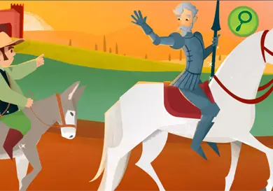 Don Quijote de la Mancha para niños