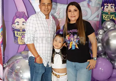 Celebrando a una pequeña guerrera