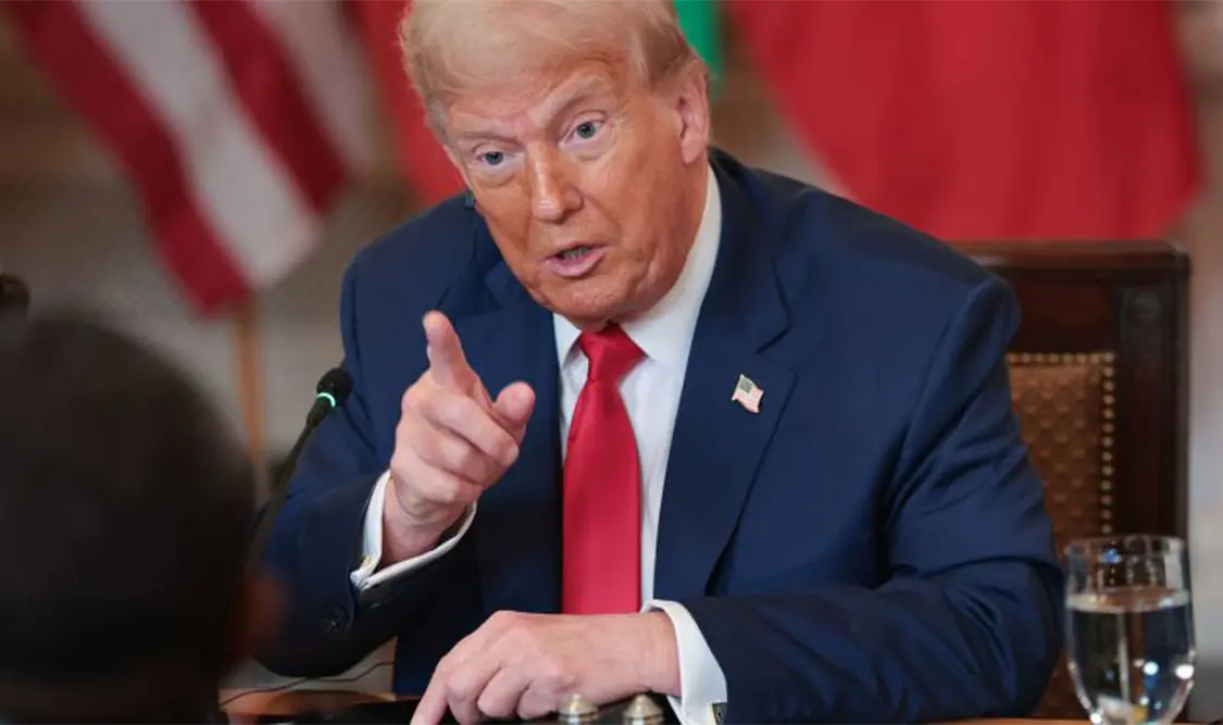 Trump vincula su postura al Premio Nobel