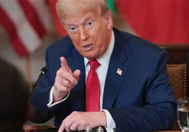 Trump vincula su postura al Premio Nobel