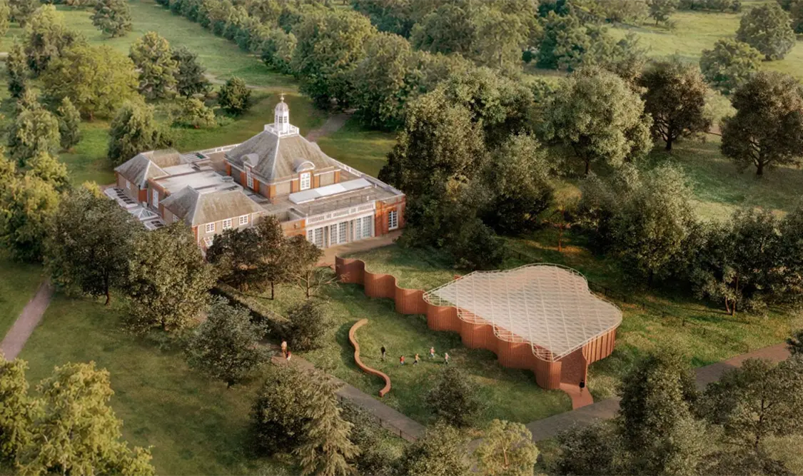 El pabellón Serpentine ha sido fuente de impulso para talentos emergentes desde hace 25 años. Cortesía