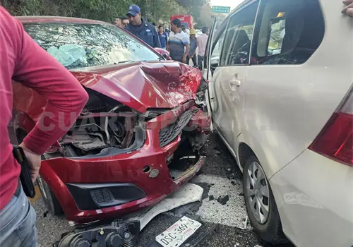 Se estampan por invasión de carril