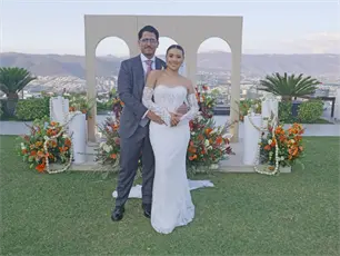 Carlos Gustavo y Abril Rubí