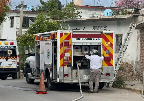 Arde vivienda en Albania Alta; hubo dos intoxicados