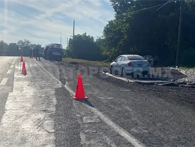 Colisionan por alcance en la Curva del Diablo