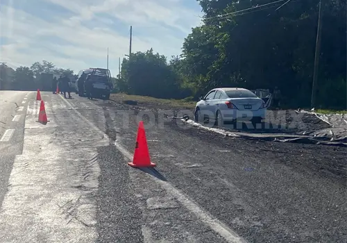 Colisionan por alcance en la Curva del Diablo