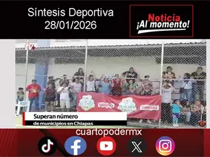 Síntesis Deportiva 28 01 2026