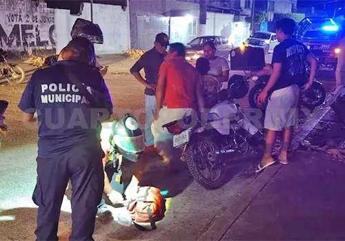 Embiste a motorista y se da a la fuga