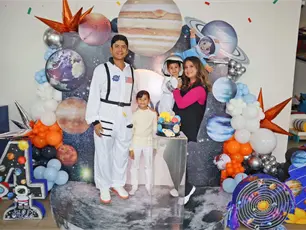 Aldo cumple años en el espacio