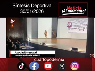 Síntesis Deportiva 30 01 2026 Síntesis Deportiva 30 01 2026