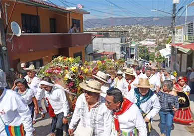 Tradición zoque viva en las calles de Tuxtla