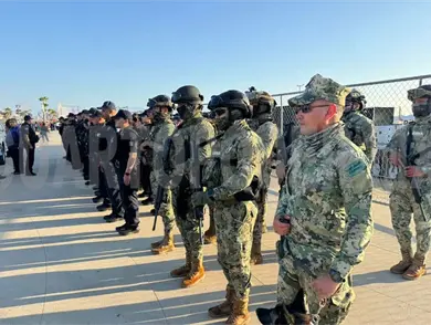 Marina realiza capacitacio´n para detectar amenazas durante el Mundial