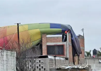 Aterrizan de emergencia tres globos aerostáticos