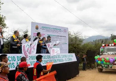 Inversión histórica reactiva caminos de la Sierra