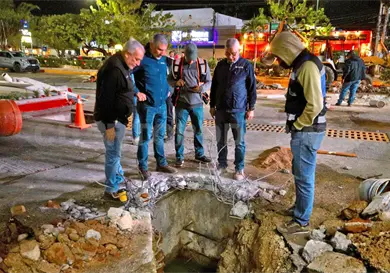 Detecta ayuntamiento socavón en riesgo de colapso