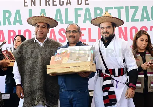 Llegarán más de 100 mil libros a escuelas