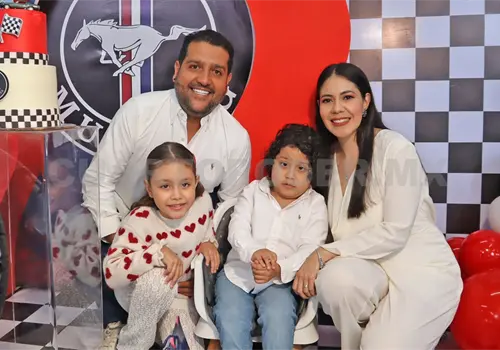 César Luis festeja sus 6 años