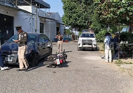 Resulta con golpes al ser atropellado