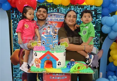 Cumpleaños doble, lleno de diversión