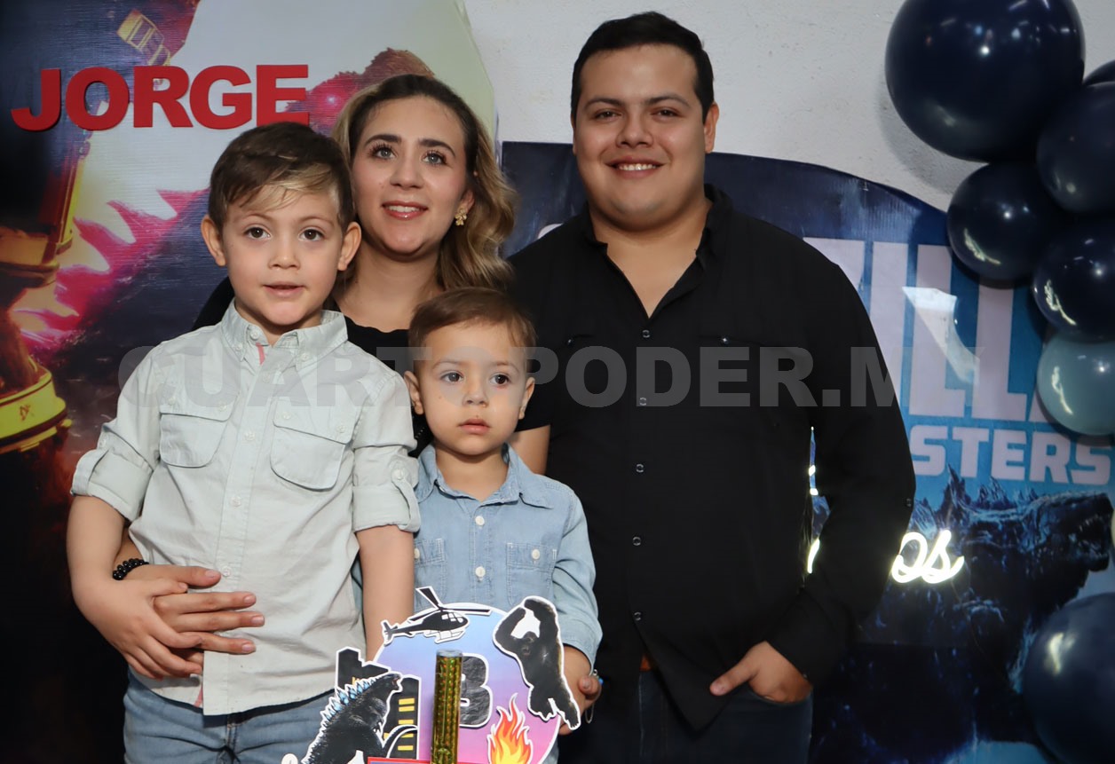 Jorge cumple 3 años