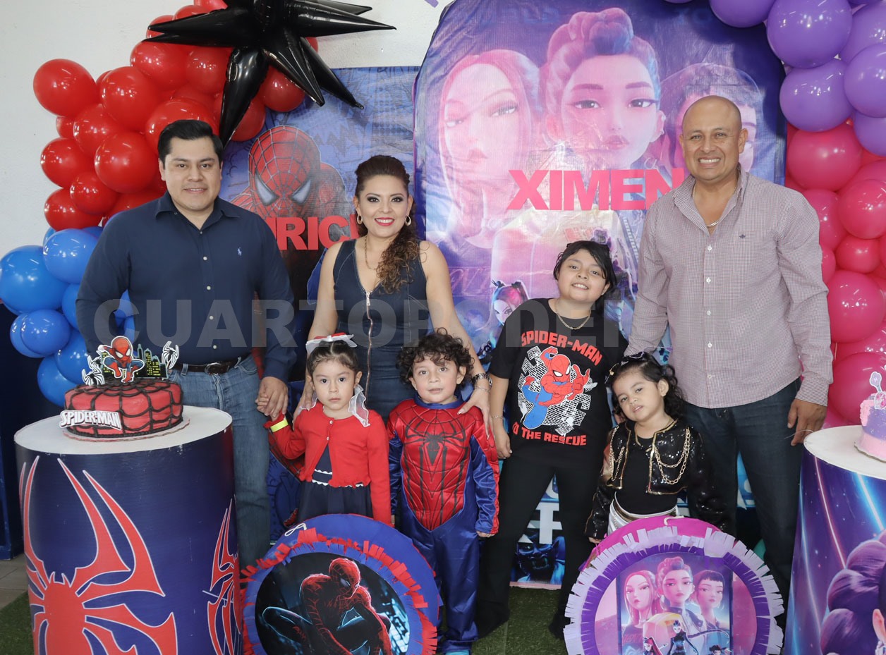 Xime y Mau compartieron festejo