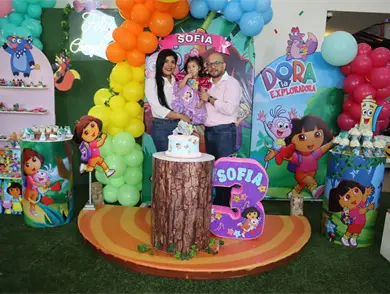 Sofía cumple 3 añitos