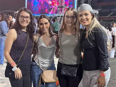 Disfrutaron al máximo el concierto