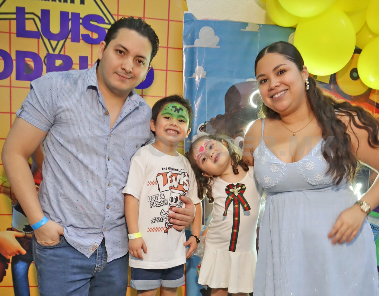 Luis Rodrigo festeja sus 6 años