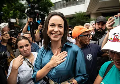 Machado afirma que regresará a Venezuela