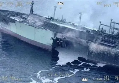 EUA hunde buque iraní; deja 83 muertos