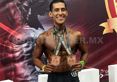 Al podio en Mr. México Principiantes y Novatos Al podio en Mr. México Principiantes y Novatos