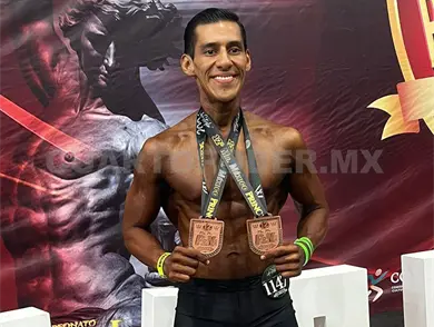 Al podio en Mr. México Principiantes y Novatos Al podio en Mr. México Principiantes y Novatos
