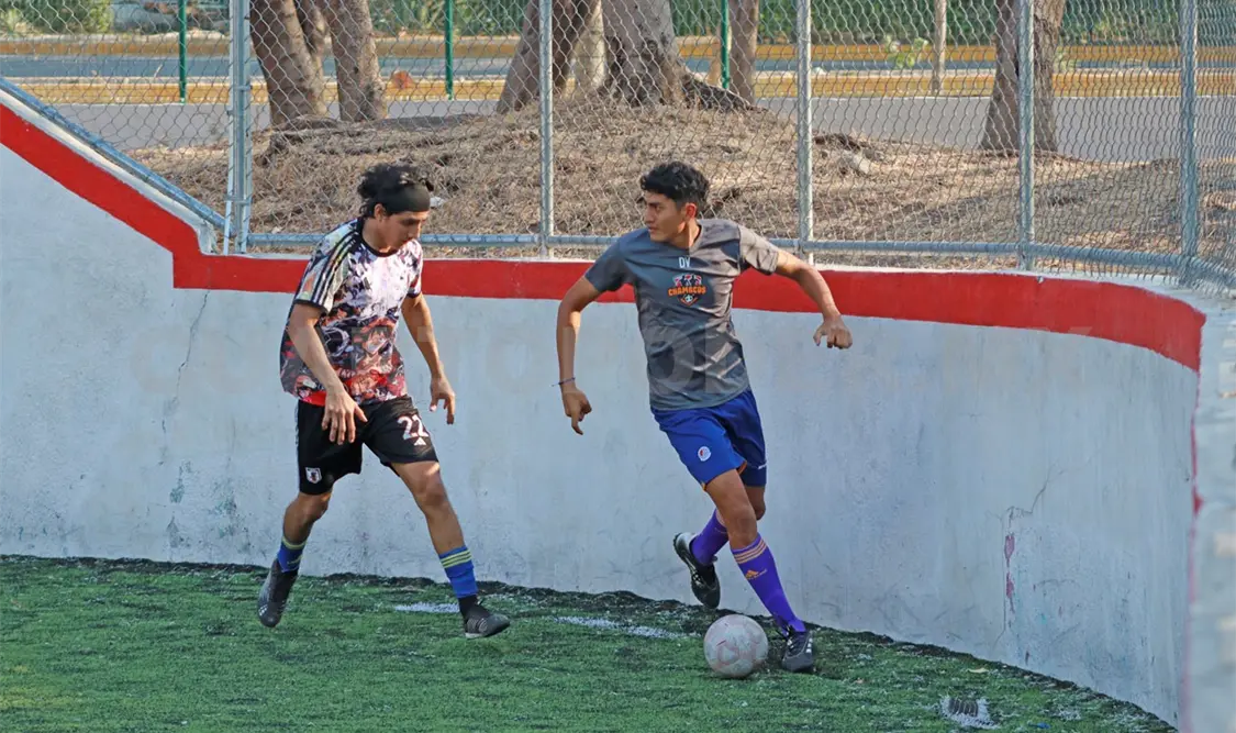 Chamacos DV FC mostró su calidad para imponerse ante su similar del Nadro FC. Samuel Meneses/CP