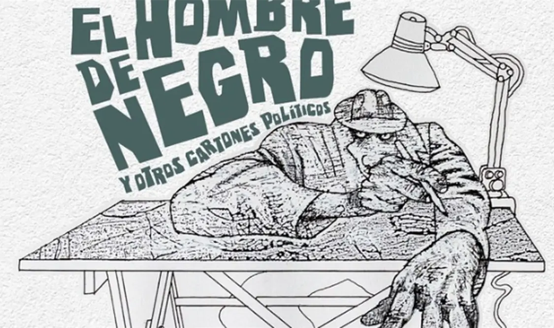 Helioflores. El hombre negro se podrá ver por TV UNAM. Cortesía