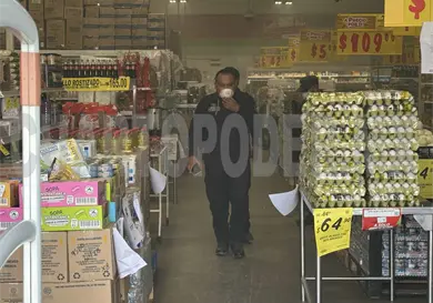 Conato de incendio causa movilización