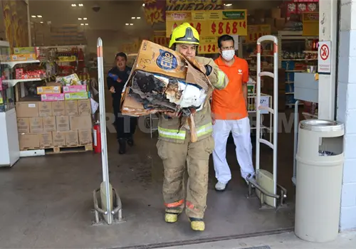 Conato de incendio causa movilización