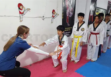 IOI Sandoval alista evaluación de grados Kups IOI Sandoval alista evaluación de grados Kups