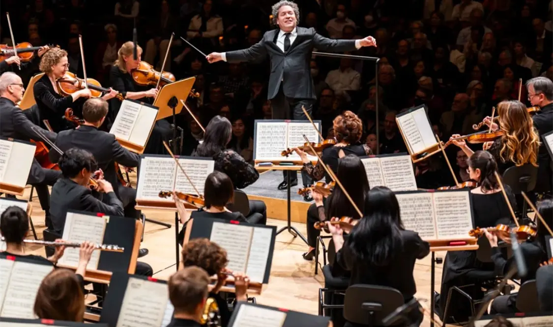 El venezolano concluirá su participación como director de la Filarmónica de Los Ángeles. Cortesía