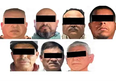Caen 7 criminales buscados por EE. UU.