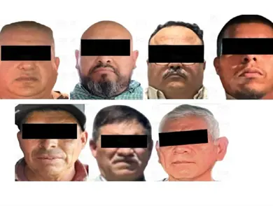 Caen 7 criminales buscados por EE. UU.