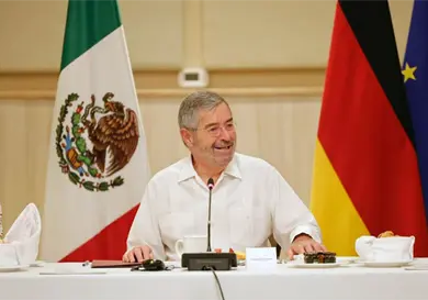 Revisan temas económicos con delegación alemana Revisan temas económicos con delegación alemana
