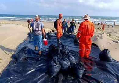 Se desconoce origen de nuevo derrame en el Golfo