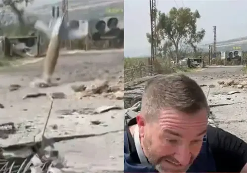 Explosión de un misil interrumpe transmisión en vivo