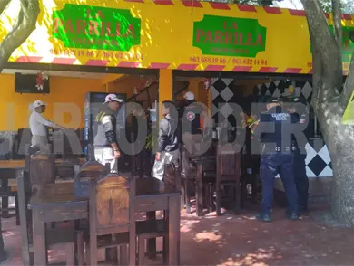 Fuga de gas en taquería moviliza a los bomberos